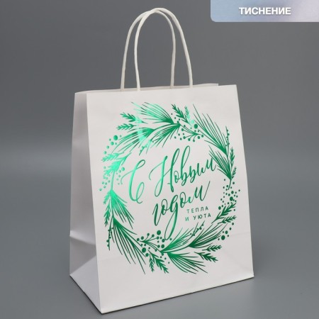 Gift Craft Craft and Cozy Package, 22 x 25 x 12 cm, New Year-1