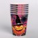 A one -time paper glass "Halloween", 250 ml, a set of 6 pcs