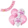 Girlyanda Paper Set “Happy Birthday. 1 year ” + balls set 5 pieces