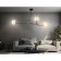 Suspended Ambrella Light, Modern, TR2568, 3HE27, Black color, bronze