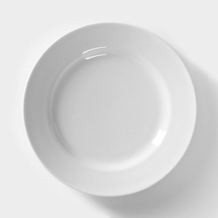 Porcelain plate "I idyll", d = 20 cm, white-1