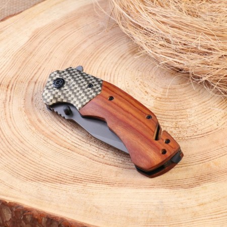 Knife "Strogores" 20.2cm, blade 85mm/3mm, handle of wood-3