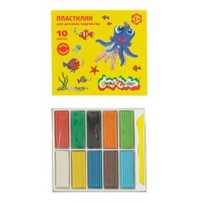 Plasticine 10 colors 150 g 