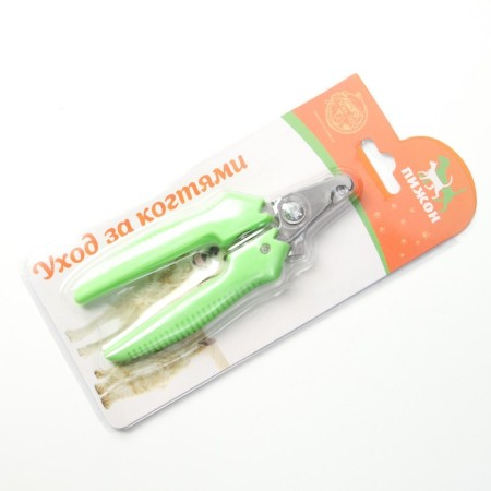 Small side claws with straight handles, a hole of 9 mm, green-4