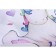 Bath curtains "Rainbow unicorn" 180x200 cm, BT-829201