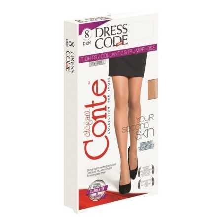 Women's tights Dress Code, size 4, Bronz color-3