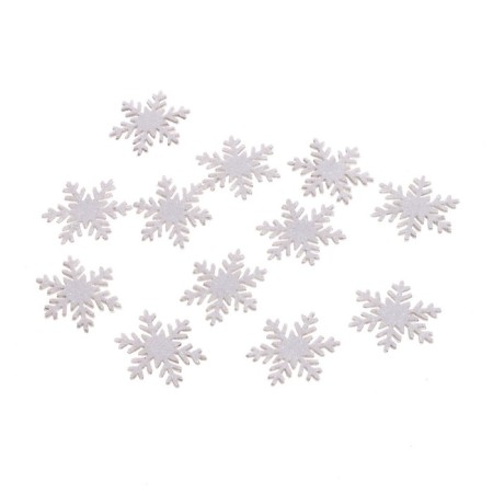 New Year's set for the decor "Snowflakes", on an adhesive basis-2