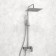 The shower system Wasserkraft a177.118.141.087.ch, tropical shower, shower, chrome