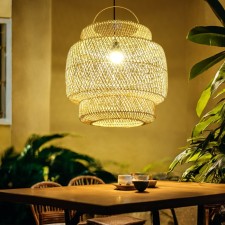 Ceiling Lamp from Rotan 