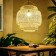 Ceiling Lamp from Rotan "German" 1x120W, E27, 50x50x50 cm