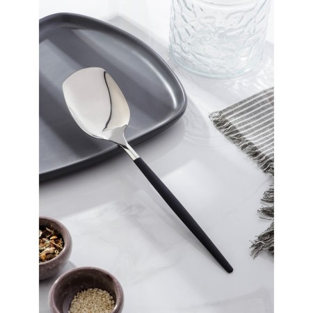 Stainless steel blade Magistro "Grace", length 26 cm, handle color black, silver head color