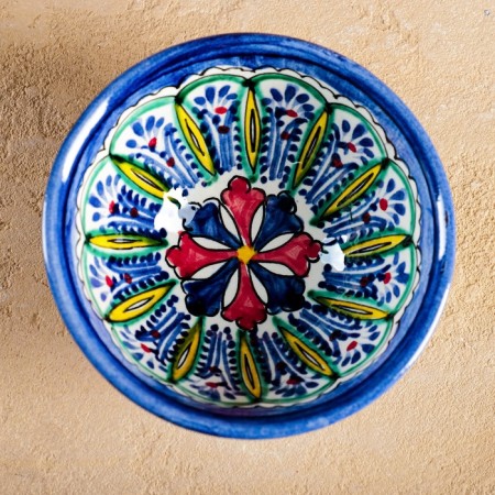 PIALA RISHTAN CIRAMICA "Patterns", 11.5 cm, large, mix-3