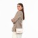 Women's bag with lightning, white color