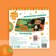 Tactile book “Turn Me”, 12 pages, 6 tactile inserts, Cheburashka