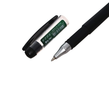 Gel pen 0.5 mm, black matte, black case-2