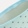 Cosmetic bag with lightning, mint color