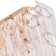 Shout jastin, 2x40W E14, color gold