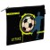 A5 notebook folder, lightning from above, leatherette, Devente Strike, black