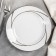 Porcelain plate "Bomond", d = 20 cm, white