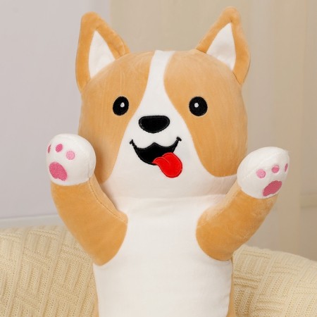 Шкурка мягкой игрушки "Корги". 70 см-2