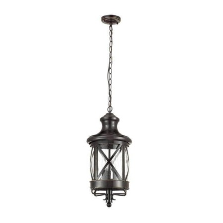 SATION lamp, 3x60W E14, black/golden patina