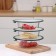 Vacuum lid for utensils, d = 22.5 cm, green color