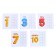 Educational set "Cubes-designer: Learning to count" with tasks, 50 cubes, in a package