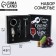 Gift set of corkscrew, aerator, cap, thermometer "Fun does not begin with coffee"