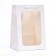 Gift package, with a window, 30 x 20 x 16 cm, white, 1pc.