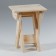 Folding stool, needles 36x36x41cm