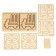 Developing set of neurotransmaries for children "Intercessor Boards", 6 stencils