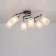 Ceiling Citilux Cutilux CL119261, 52x38x1.5 cm, 6x75W, E27, Black Color Black
