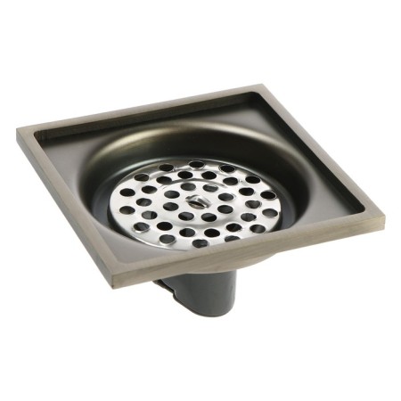 Zein gap, 100x100 mm, vertical, d = 32 mm, stainless steel, antique bronze-5