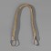 Handle for bag, 55 cm, gold color