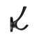 Furniture hook Cappio Strong, two -rod, black
