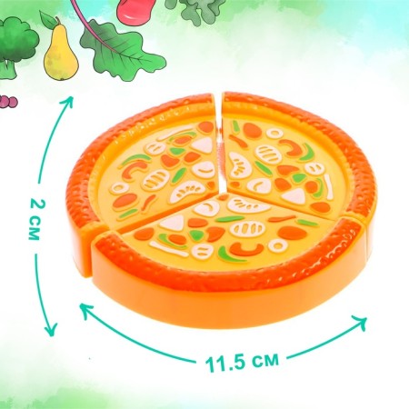 Game set of products on Velcro "Pizza Margarita"-1