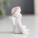 Polystone souvenir "Angel in a pink wreath" MIX 5x3.5x3 cm