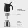 Coffee machine geyser Magistro Classic Black, 4 cups, 200 ml, black color