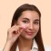 Makeup sponge, set - 6 pcs, 3.5 × 1.5 cm, PVC box, color mix