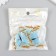 Shaker for the work of Acryl "Blue butterfly with Orange" with beads 0.5x5.1x3.3 cm