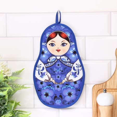 Group "Matryoshka", Gzhel, Souvenir, 29x20 cm