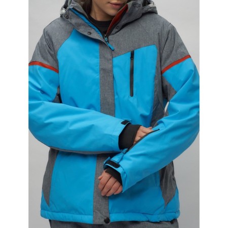 Ski suit female, size 56, blue color-28