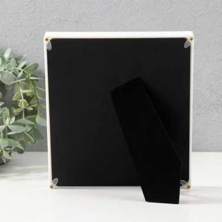 Photo frame "Wedding" plastic, 10x15 cm, col. White, horizontal-3