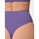 Women's thong cowards with a texture rubber Mirey String, size 42-44, color grapes