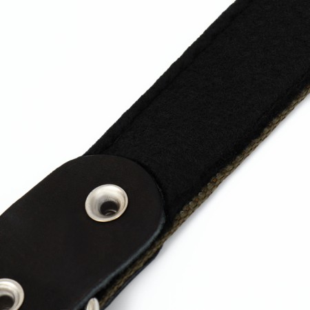 Sprinkle collar with lining, 72 x 3.5 cm, Osh 45-60 cm, khaki-7