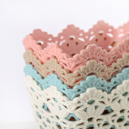 Melange storage basket, plastic, 15 × 10 × 8.5 cm, color mix-2