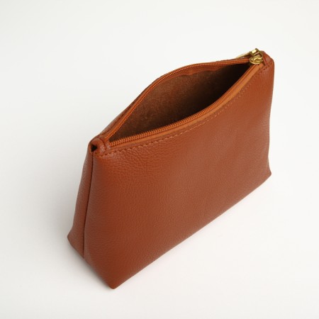 Women's bag on magnet Textura, average size, brown color-7