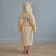 Terry robe children's "Follow Me" rr 30 (98-104 cm), beige