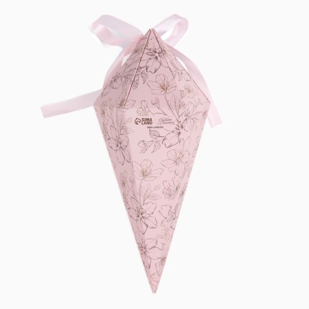 Carriage - hexagon for flowers "Flower composition", pink, 15 x 35 x 15 cm-5