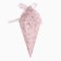 Carriage - hexagon for flowers "Flower composition", pink, 15 x 35 x 15 cm